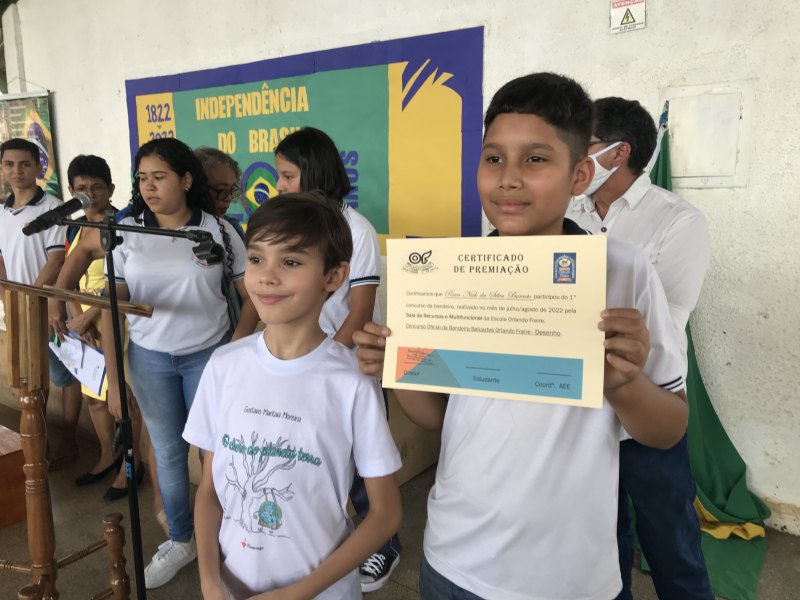 Estudante da escola Orlando Freire conquista medalha no campeonato