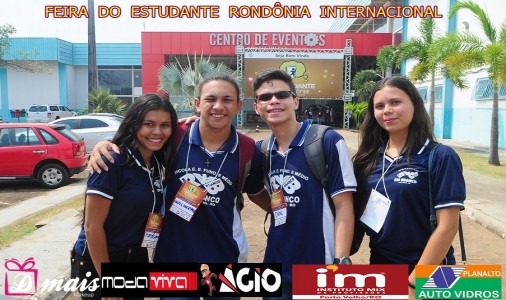 Feira do Estudante Rondônia Internacional. Fotos: Ney Cunha