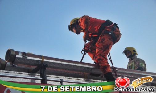 INDEPENDÊNCIA - Confira as imagens do desfile das viaturas 