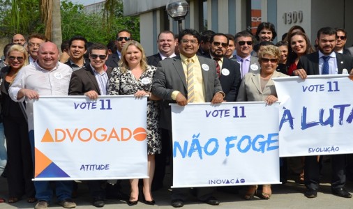 Vote 11 - Advogado Não Foge à Luta Fotos Hallann Nascimento