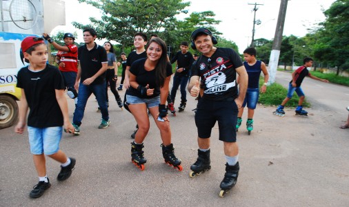 Primeiro Passeio de Patins Rondoniaovivo   -  Fotos: Ney