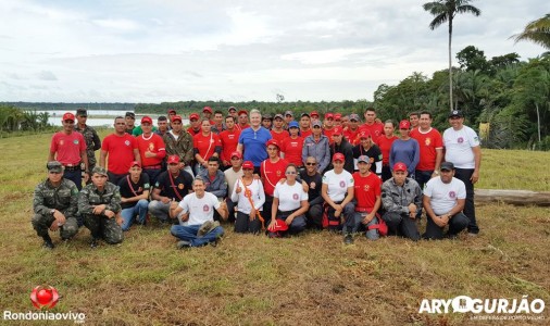 Treinamento dos Bombeiros Civis de Rondônia - Fotos: Aurélio Paz